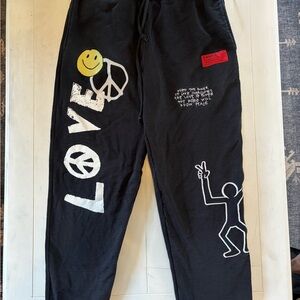 CHNGE Black Jogger Sweatpants Unisex 100% Organic Cotton